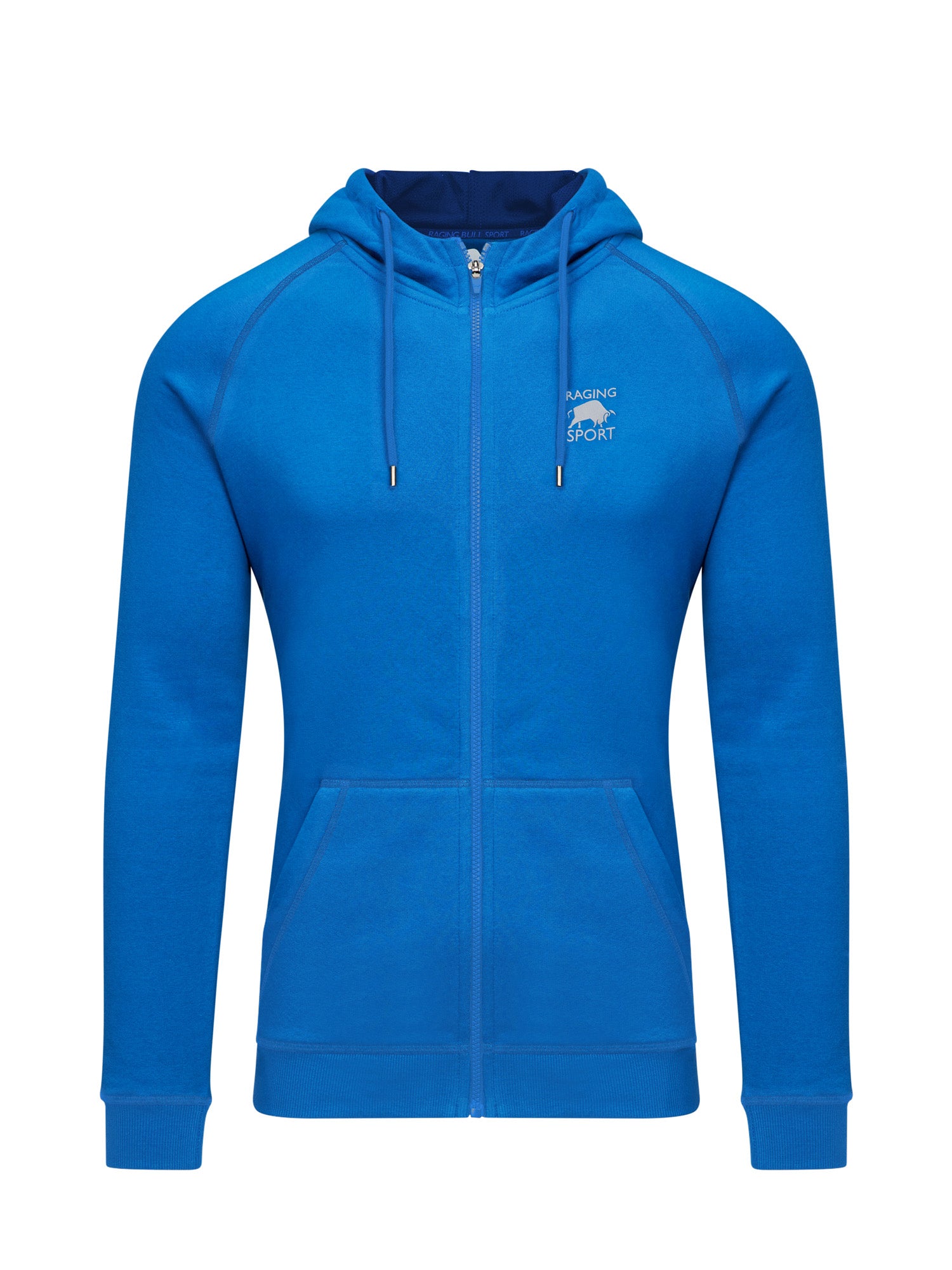 Cobalt blue cheap zip up hoodie