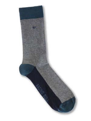 3 Pack Cotton Mix Mens Socks - Forest