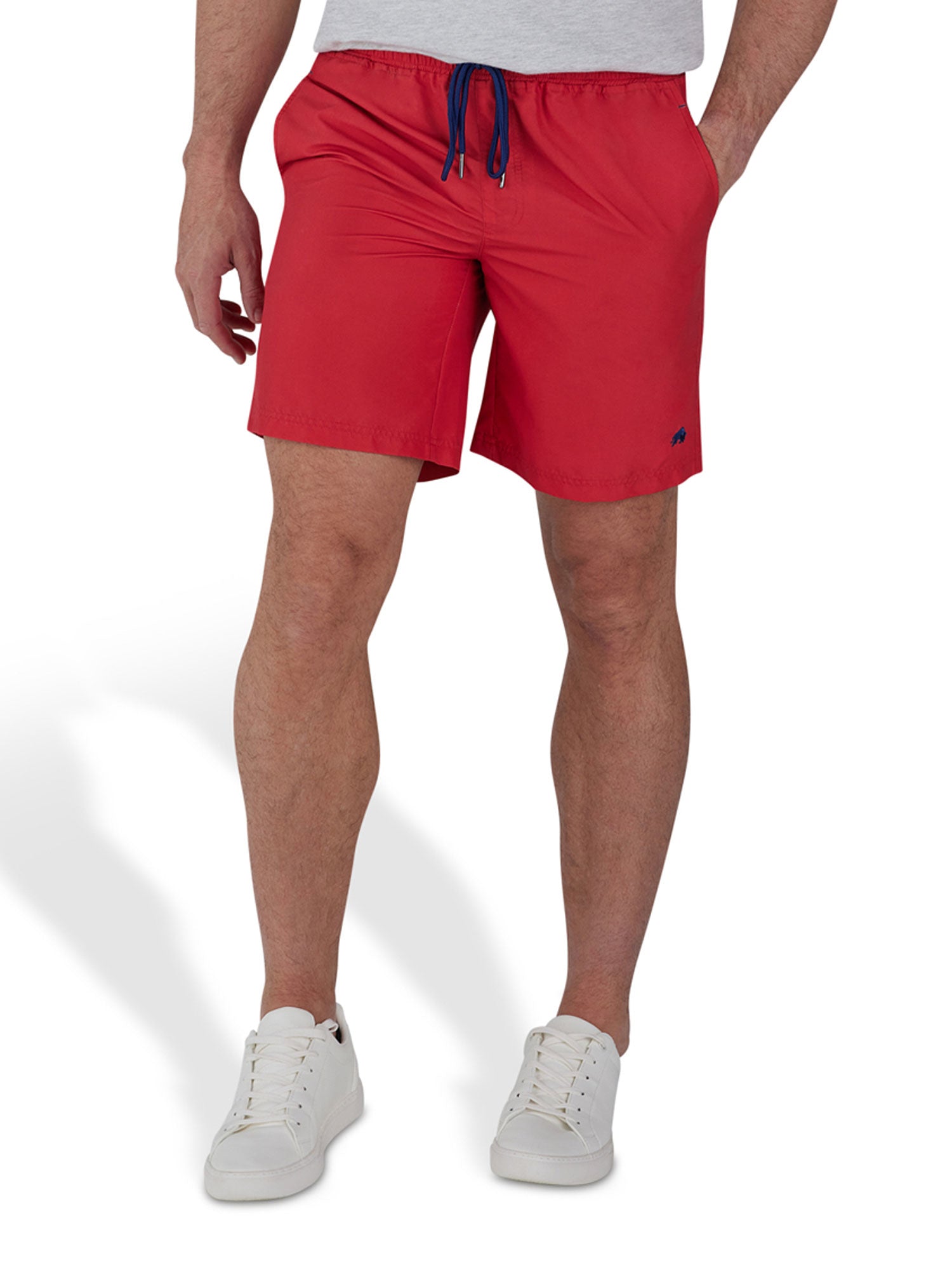 Mens swim store shorts red