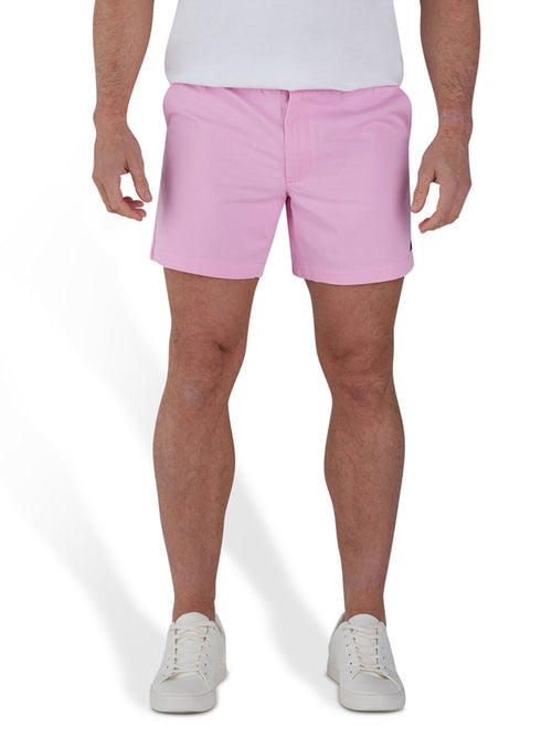 Stretch Chino Shorts - Pink