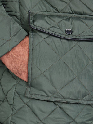 Quilted Jacket - Khaki