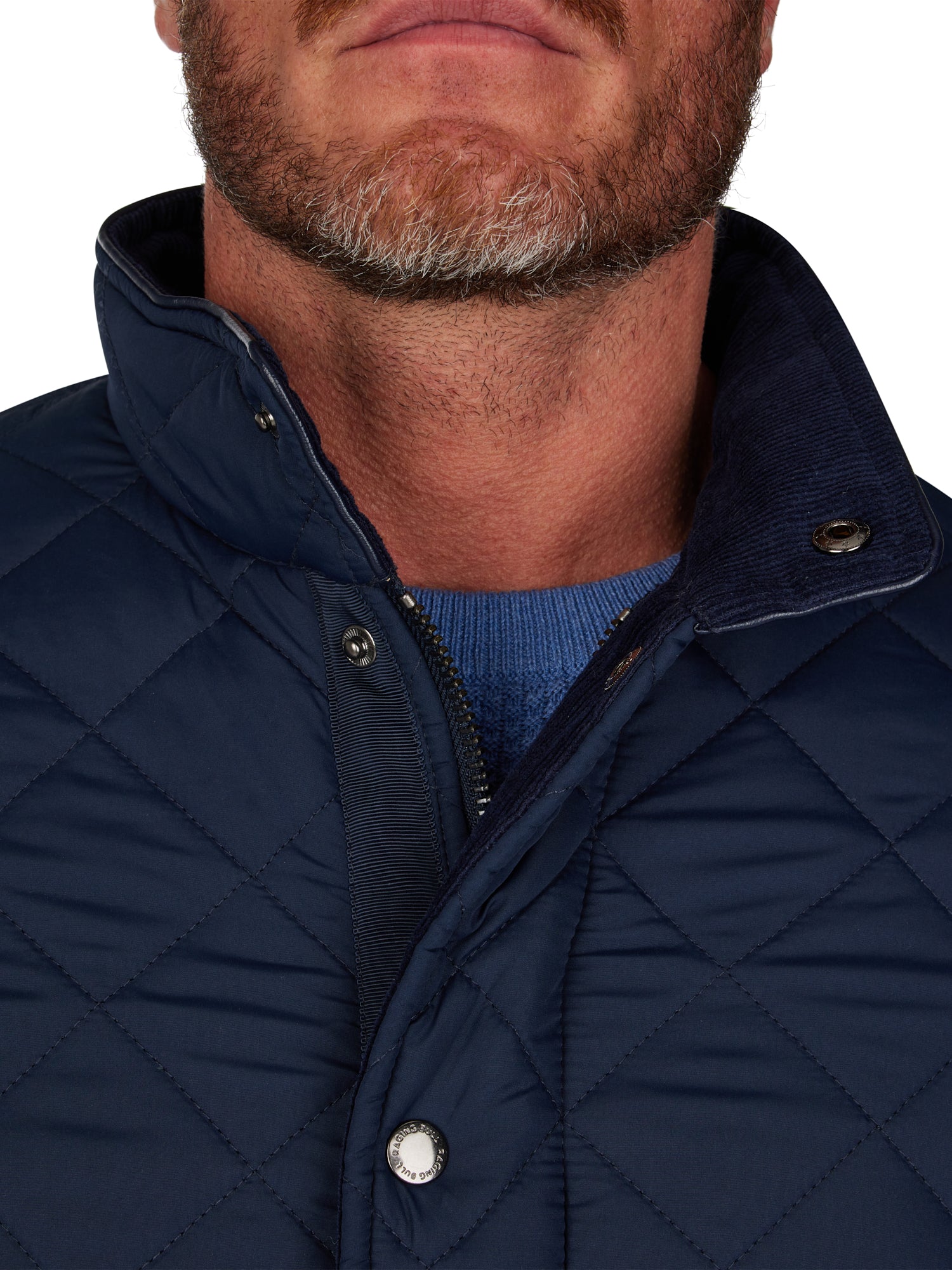 Mens quilted hot sale field jacket