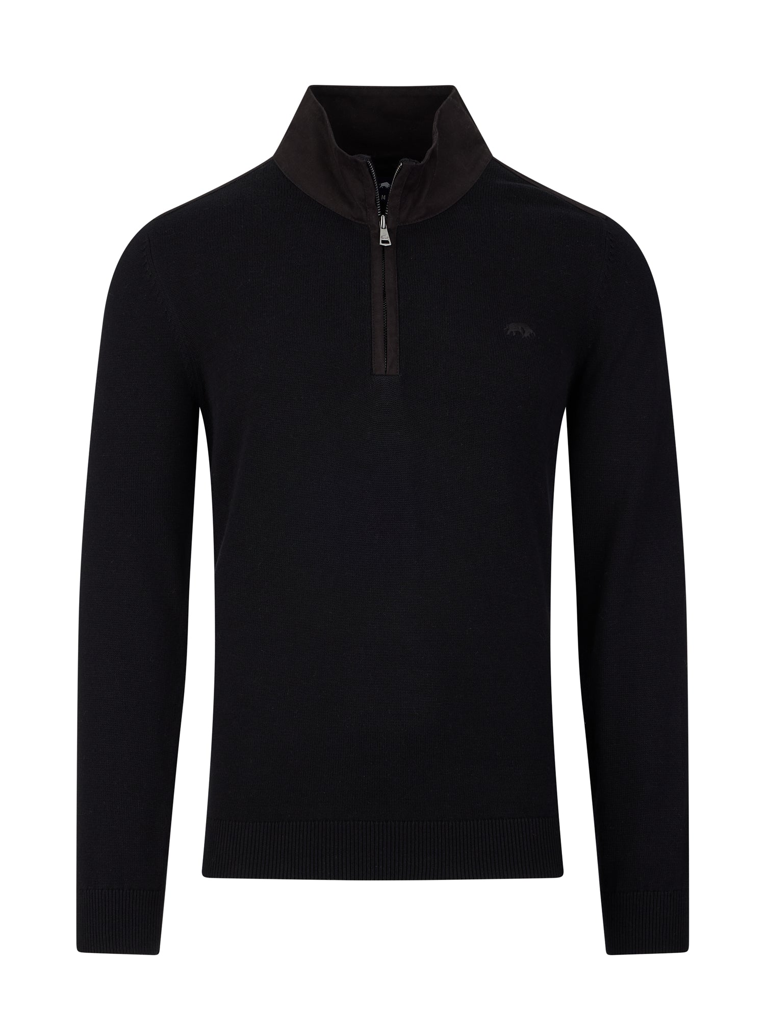 Black jumper outlet with zip