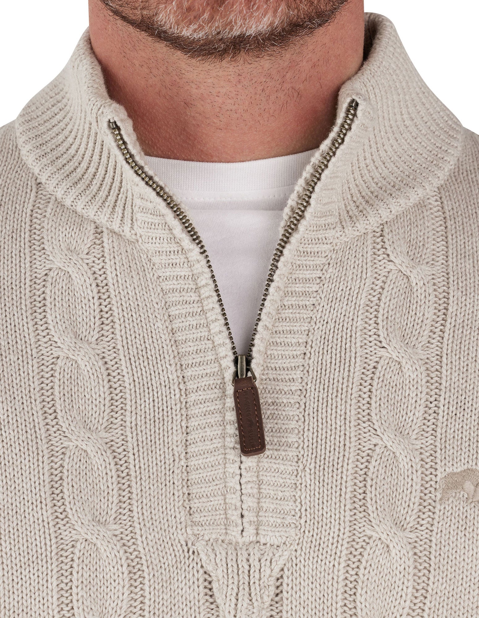 Oatmeal discount quarter zip