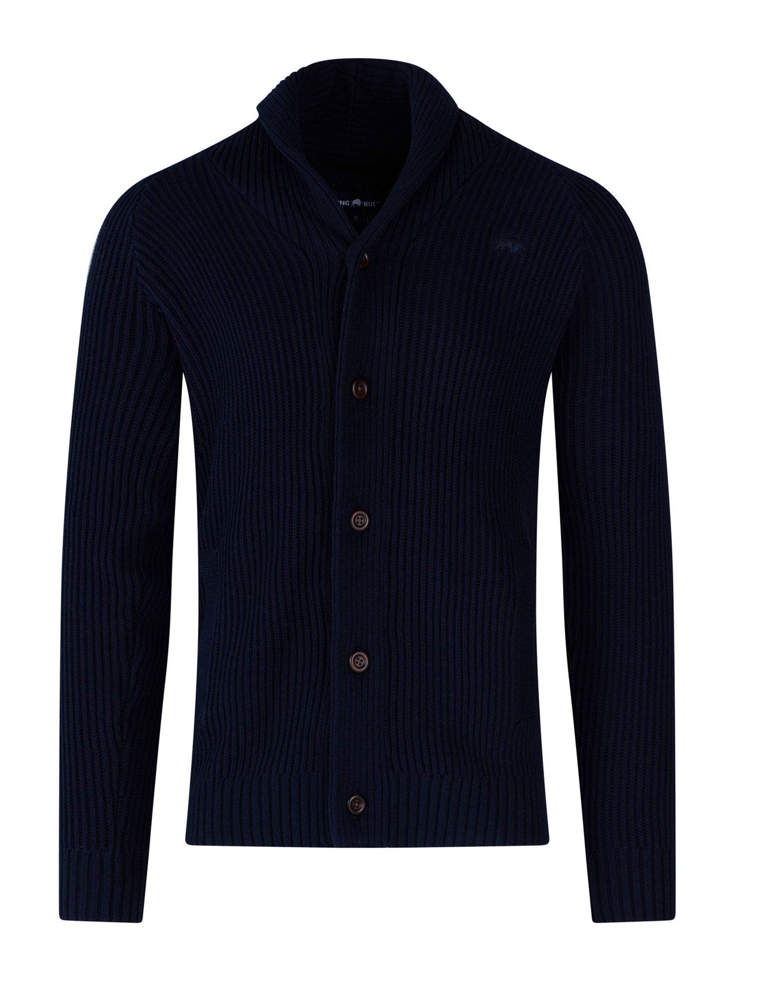 Mens black outlet button up cardigan