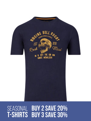 Skull T-Shirt - Navy