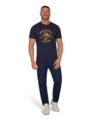 Skull T-Shirt - Navy