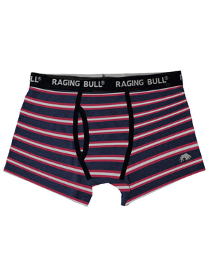 3 Pack Cotton Boxers - Navy