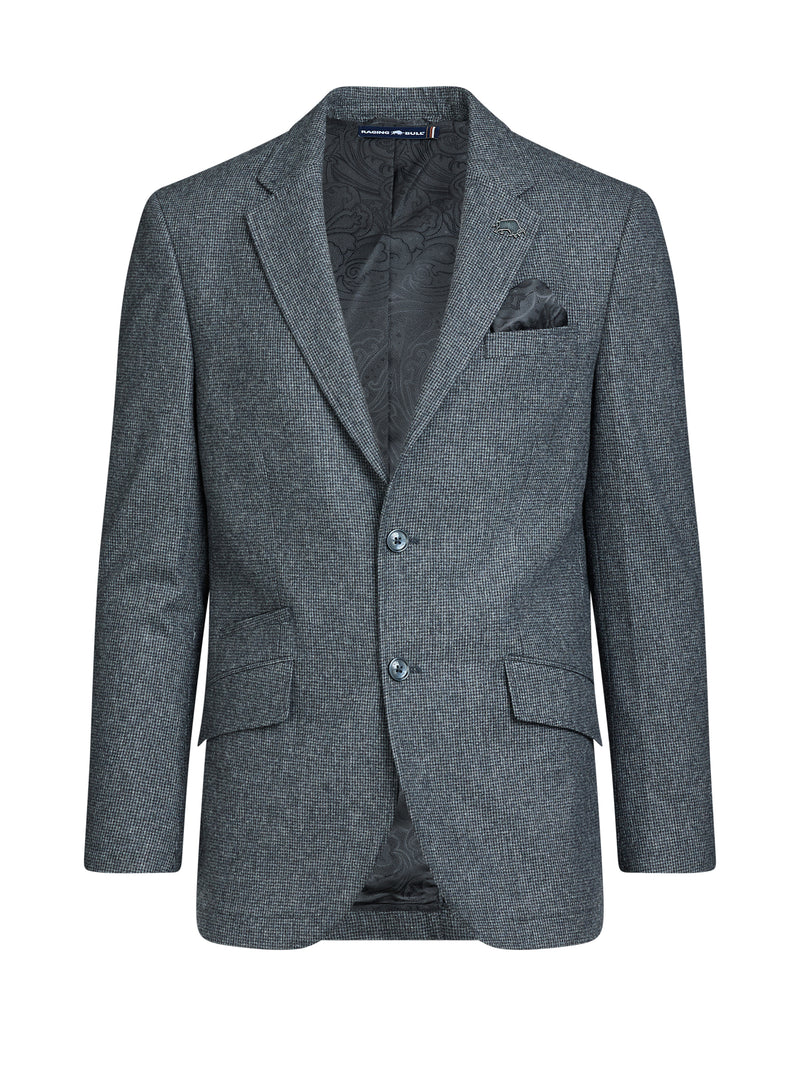 Wool Blazer - Charcoal