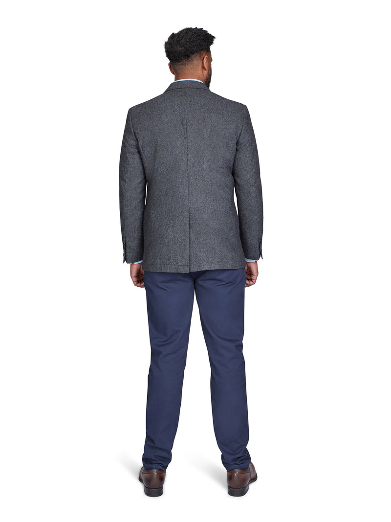 Wool Blazer - Charcoal