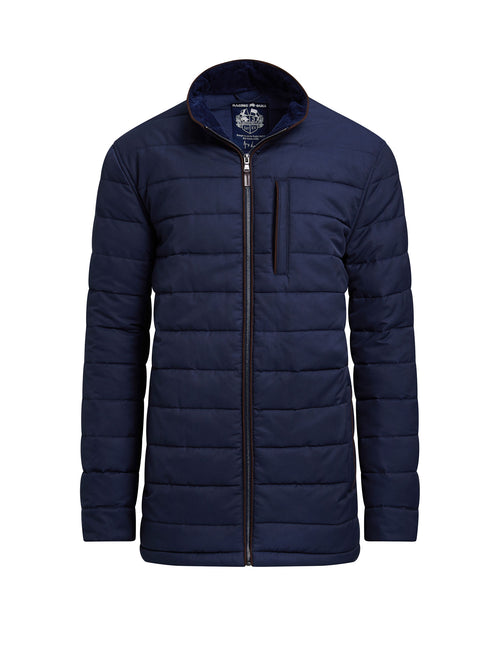 Midweight Quilted Jacket - Navy