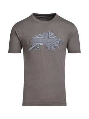 Union Jack Bull T-Shirt - Slate