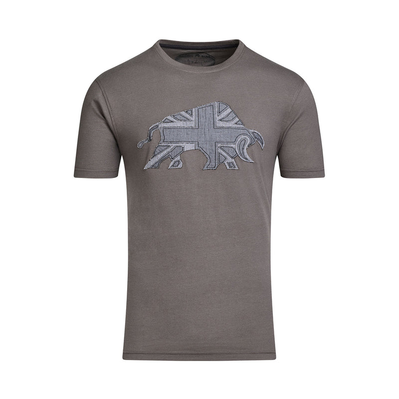 Union Jack Bull T-Shirt - Slate