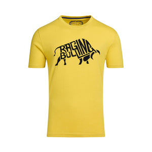 Flock Bull T-Shirt - Yellow