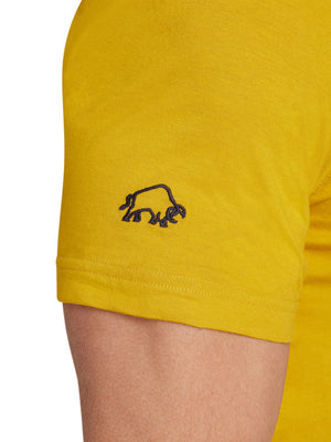 Flock Bull T-Shirt - Yellow