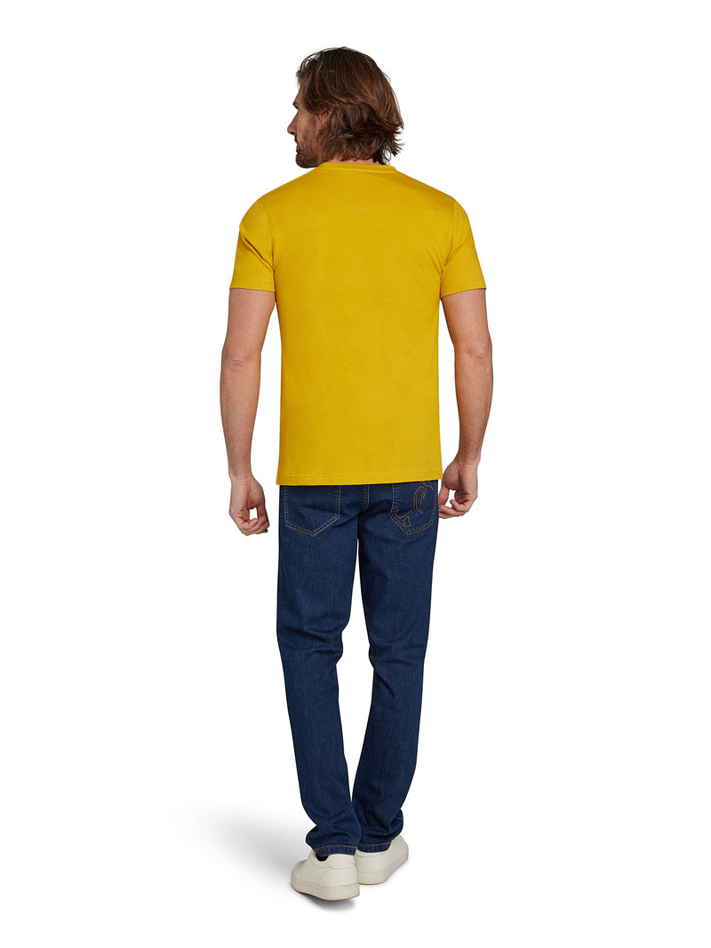 Flock Bull T-Shirt - Yellow