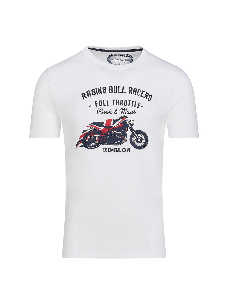 Racers T-Shirt - White