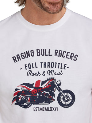 Racers T-Shirt - White