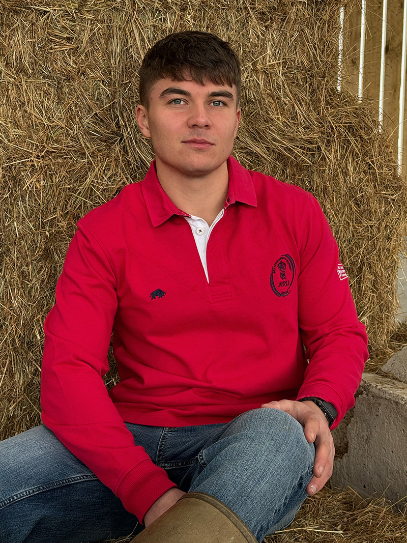 ARU Long Sleeve Rugby - Red