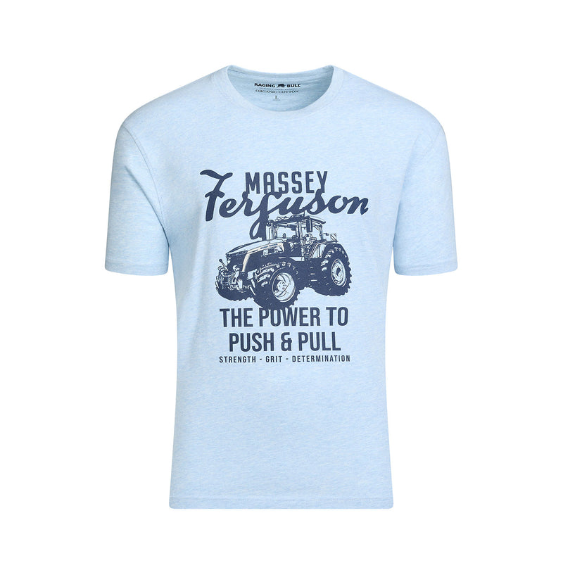 Massey Ferguson The Power T-Shirt - Sky Blue