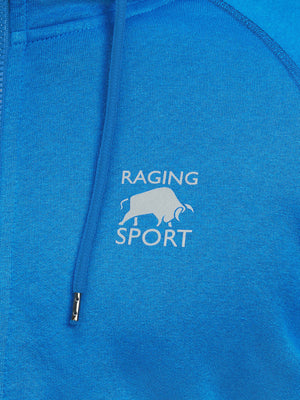 Zip Hoody - Cobalt Blue