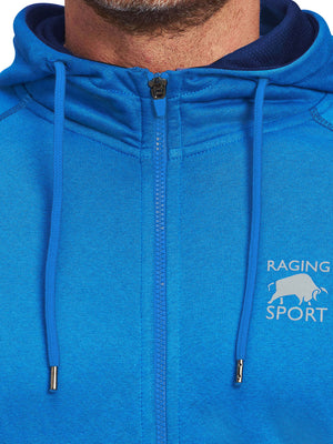 Zip Hoody - Cobalt Blue