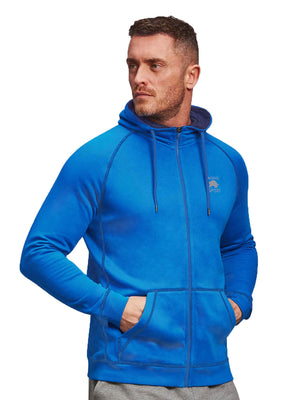 Zip Hoody - Cobalt Blue