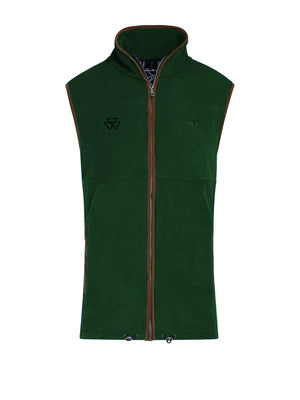 Massey Ferguson Fleece Gilet - Forest