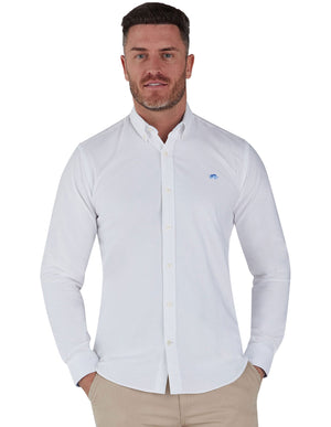 Classic 2 Pack Long Sleeve Oxford - Navy/White