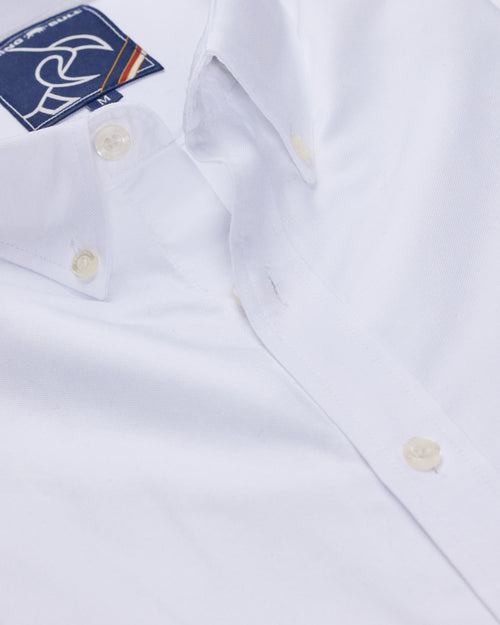 Long Sleeve Classic Oxford Shirt - White