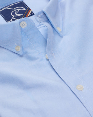 Long Sleeve Classic Oxford Shirt - Sky Blue