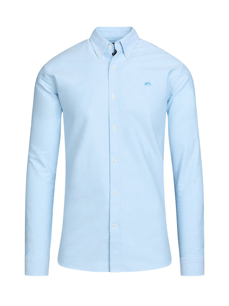 Long Sleeve Classic Oxford Shirt - Sky Blue