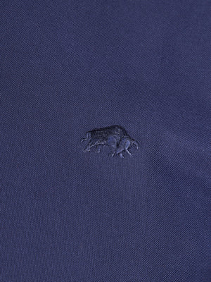 Long Sleeve Classic Oxford Shirt - Navy