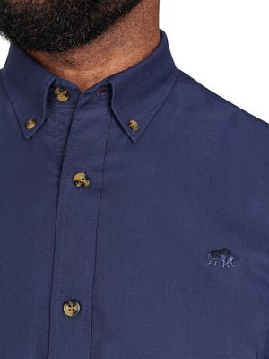 Long Sleeve Classic Oxford Shirt - Navy