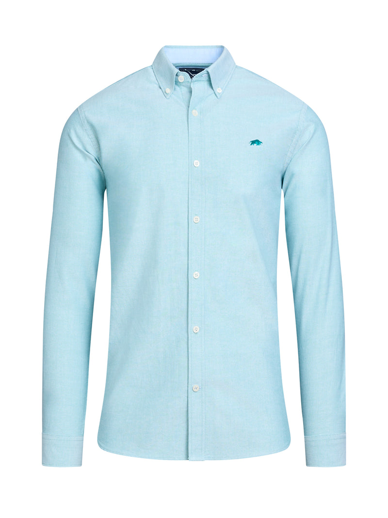 Long Sleeve Classic Oxford Shirt - Green