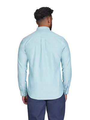 Long Sleeve Classic Oxford Shirt - Green