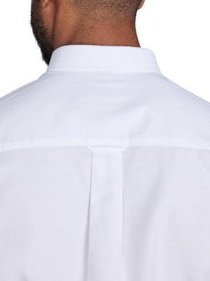 Short Sleeve Lightweight Oxford Shirt - White