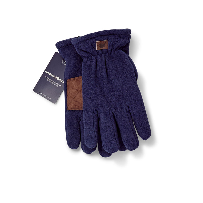 Fleece Gloves - Navy