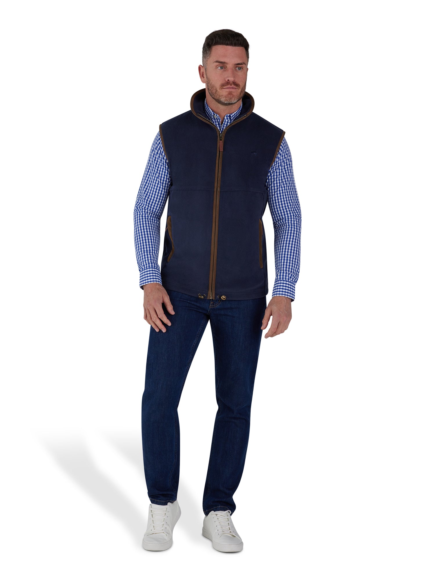 Mens fleece hot sale gilet sale