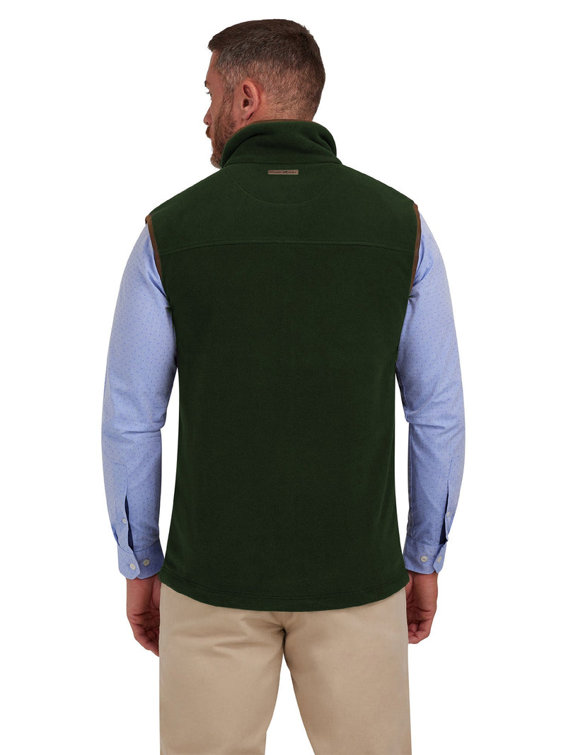 Massey Ferguson Fleece Gilet - Forest