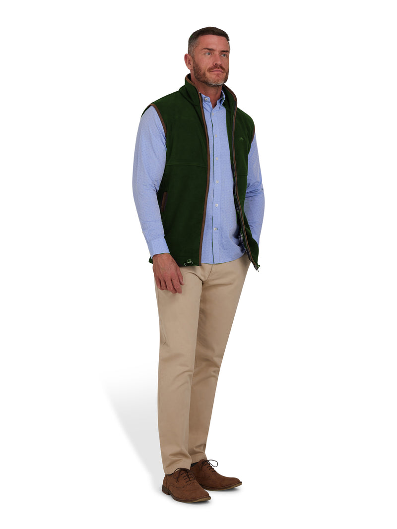 Fleece Gilet - Forest