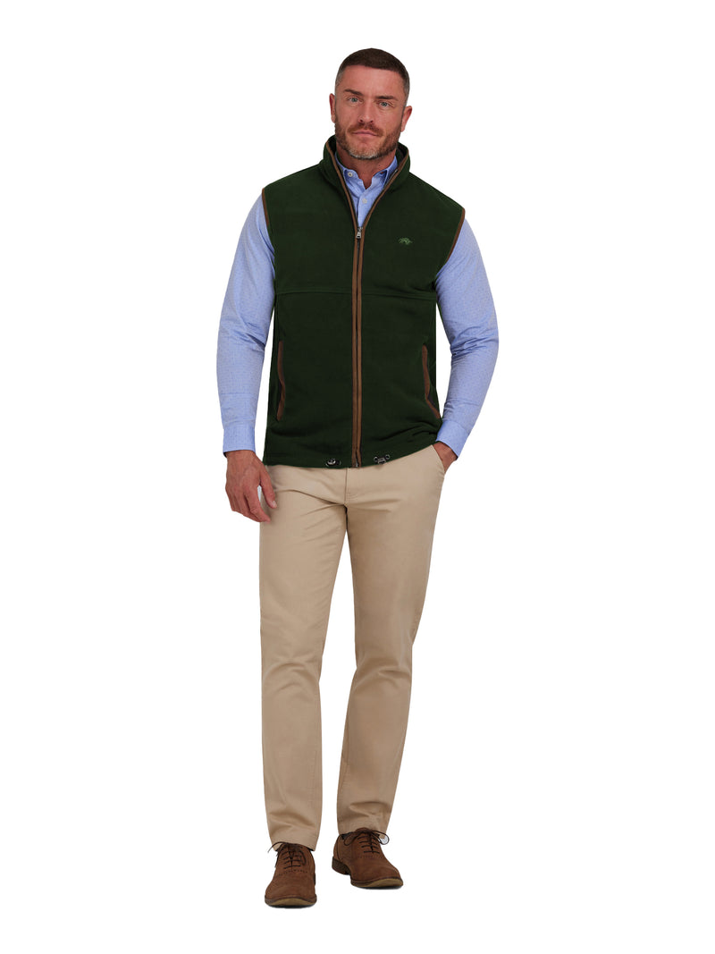 Fleece Gilet - Forest