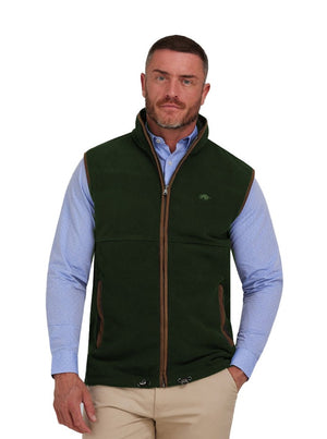 Fleece Gilet - Forest