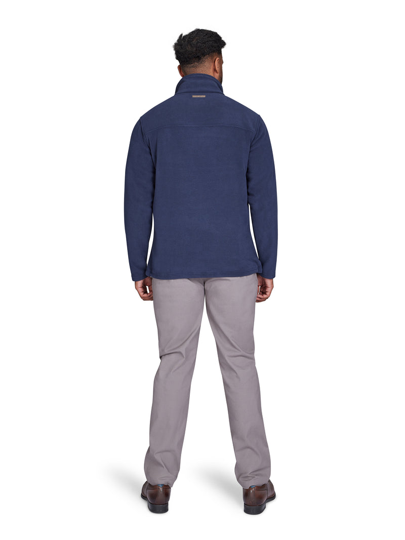 Fleece Quarter Zip - Navy