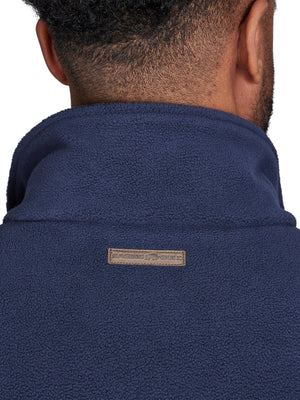 Fleece Quarter Zip - Navy