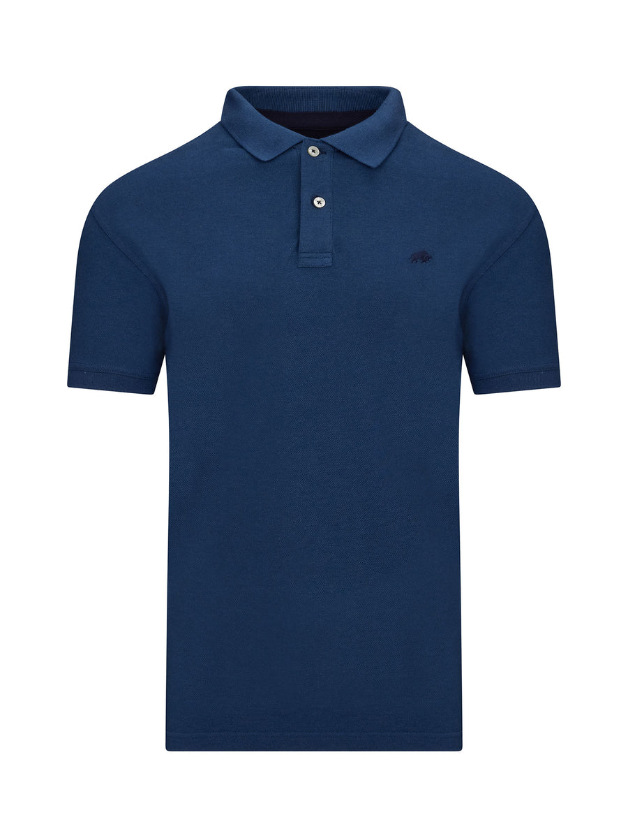 Classic Organic Polo - Denim – Raging Bull Clothing