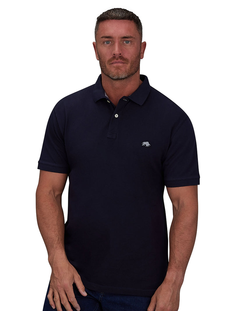 Multipack Classic Organic Polo - Navy / Cobalt / Grey