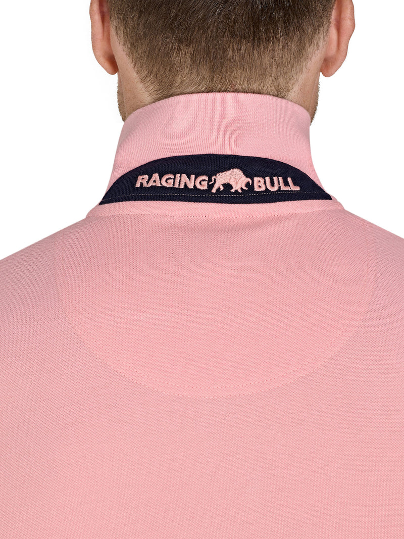 Classic Organic Polo - Light Pink