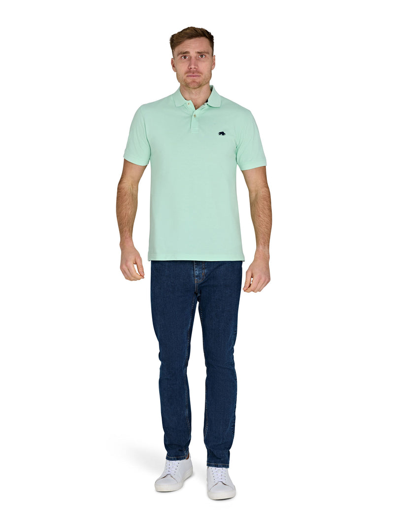 Classic Organic Polo - Apple Green