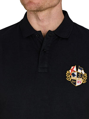 Classic Crest Polo - Black